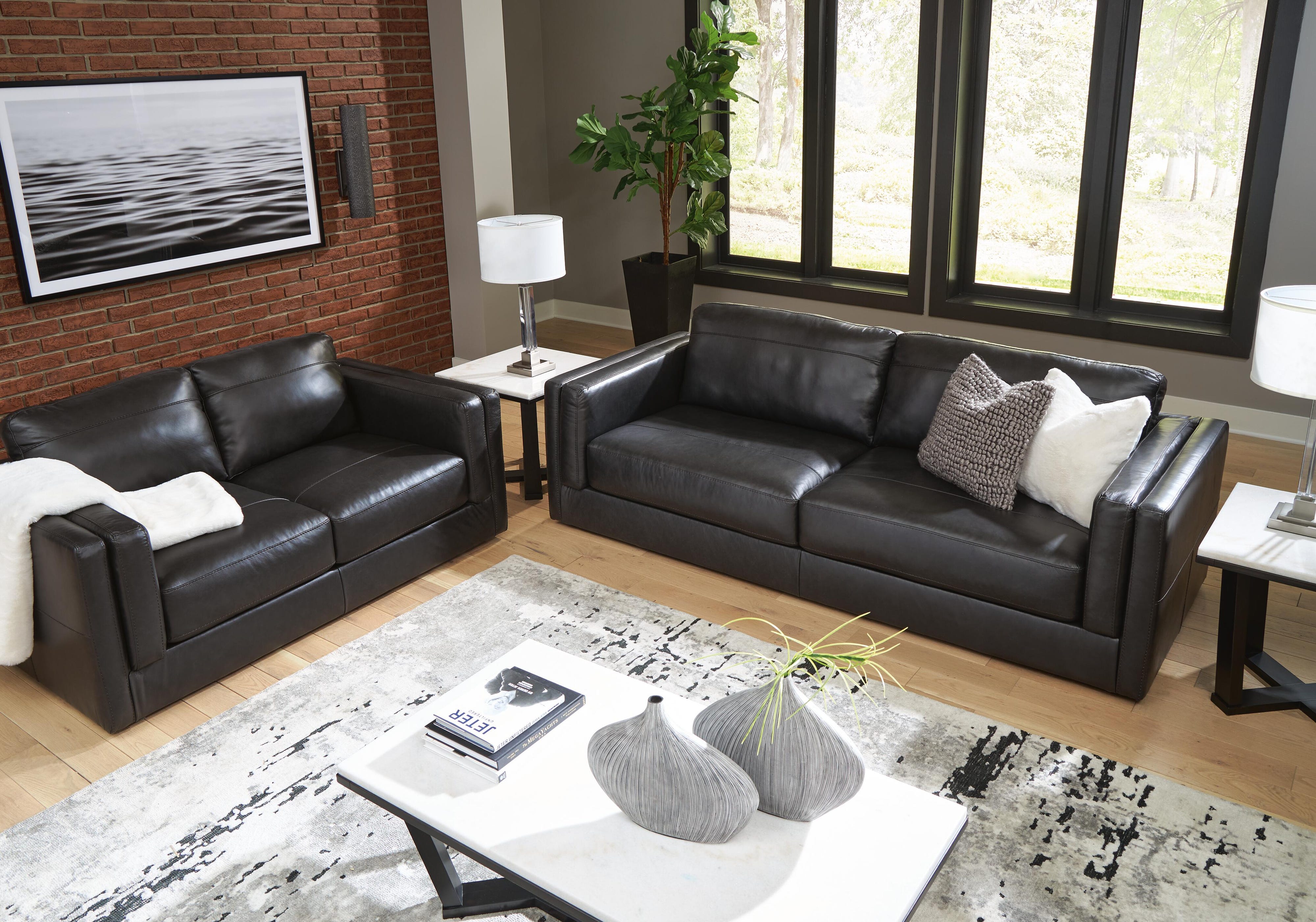Amiata Sofa and Loveseat