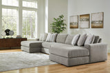 Avaliyah 4-Piece Double Chaise Sectional