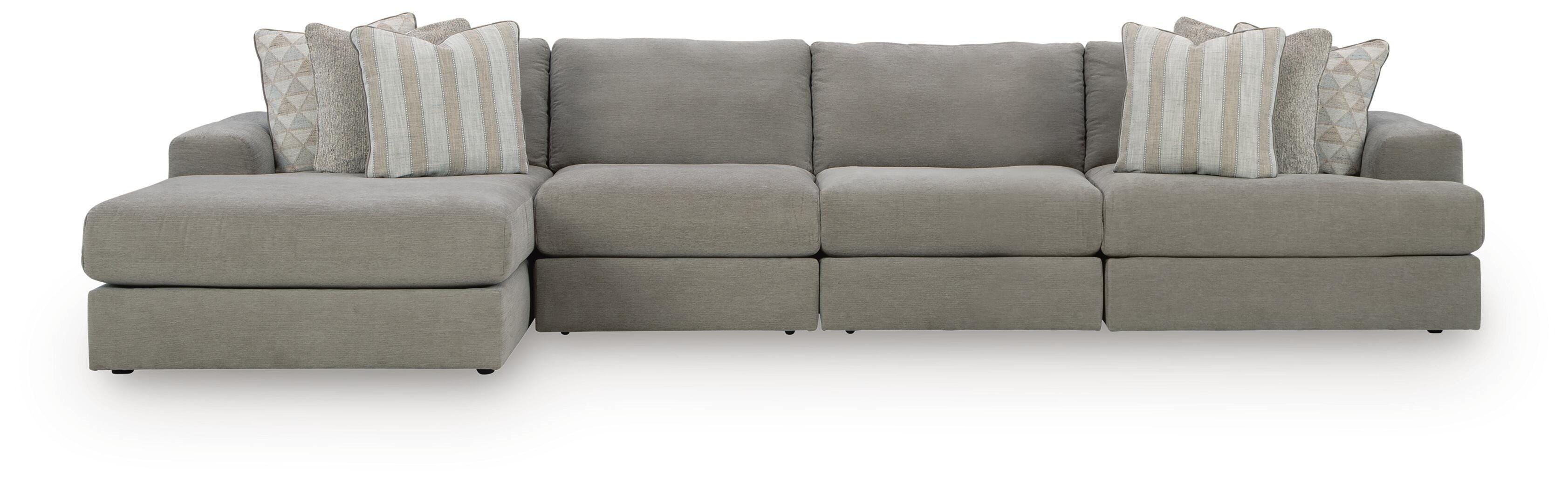 Avaliyah 4-Piece Sectional with Chaise