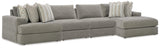 Avaliyah 4-Piece Sectional with Chaise