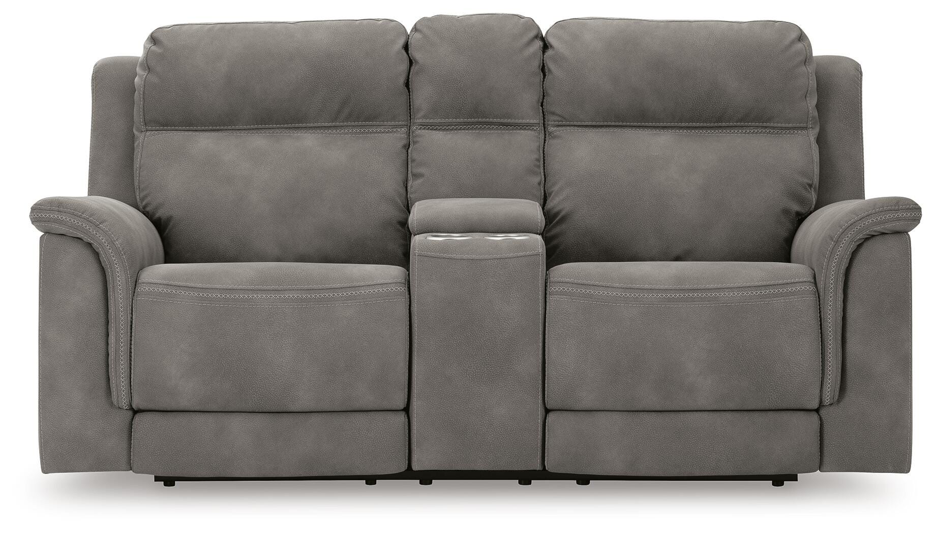 Next-Gen Durapella Power Reclining Loveseat with Console
