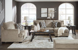Stonemeade Sofa Chaise, Chair, and Ottoman