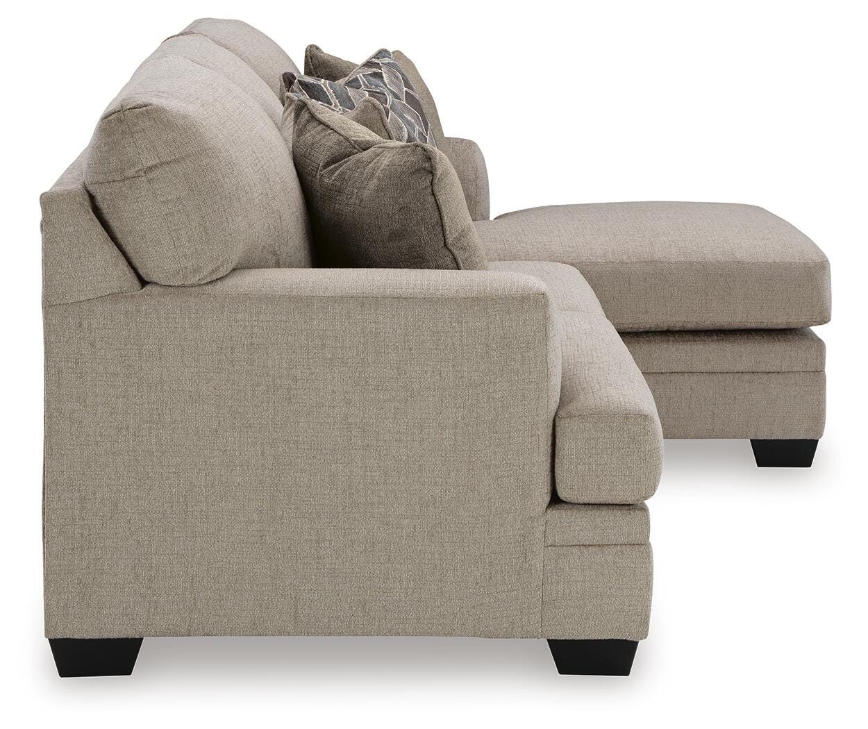 Birchwell Sofa Chaise, Oversized Chair and Ottoman