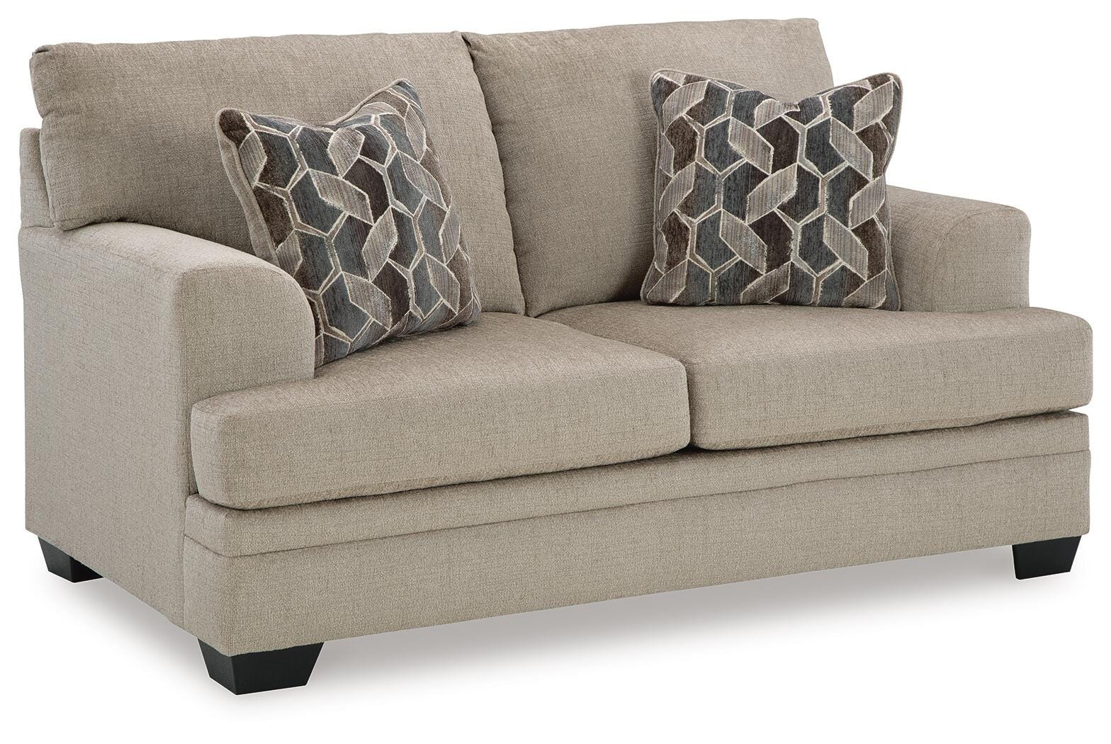 Birchwell Sofa, Loveseat, Oversized Chair and Ottoman