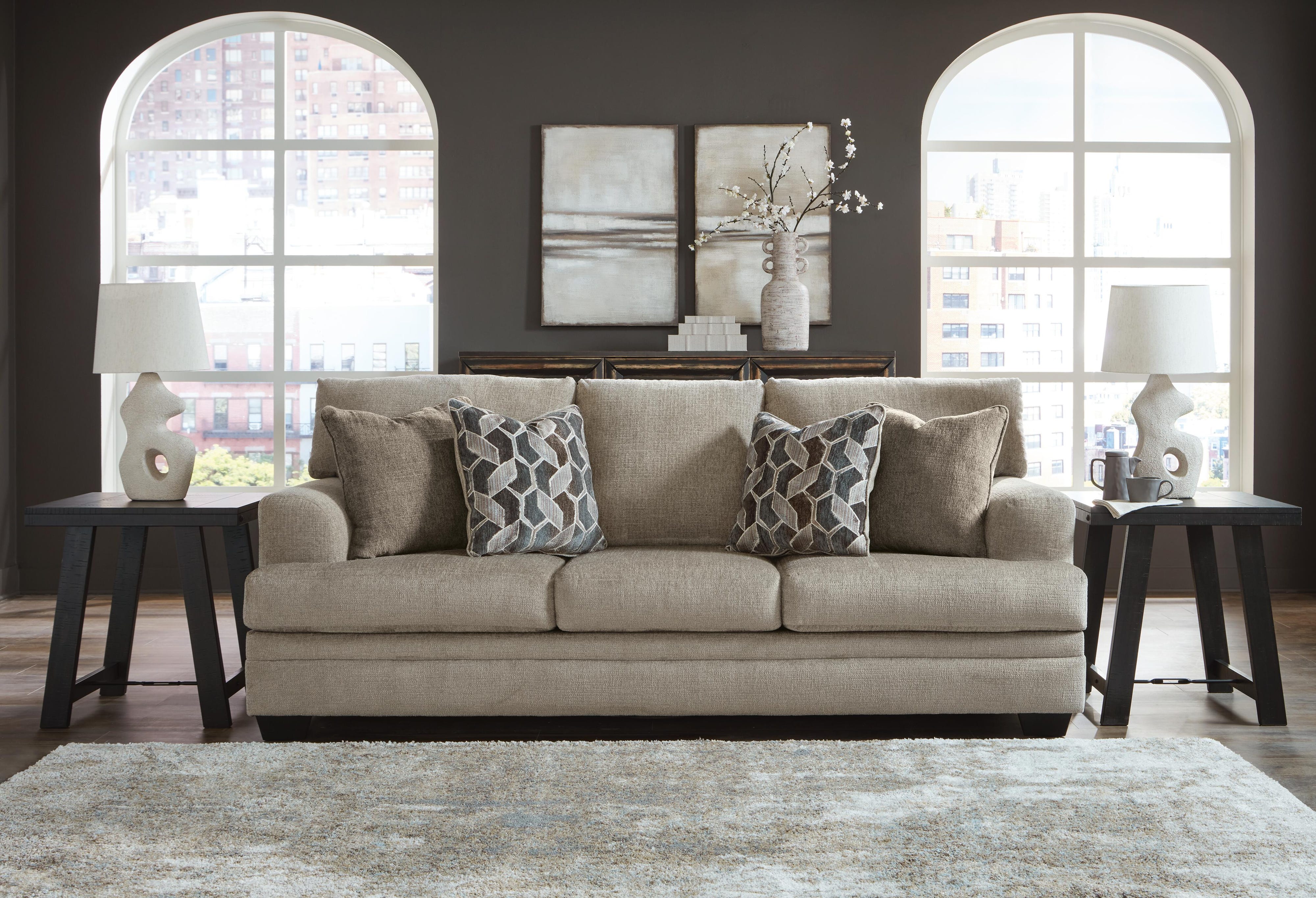 Birchwell Sofa, Loveseat, Oversized Chair and Ottoman