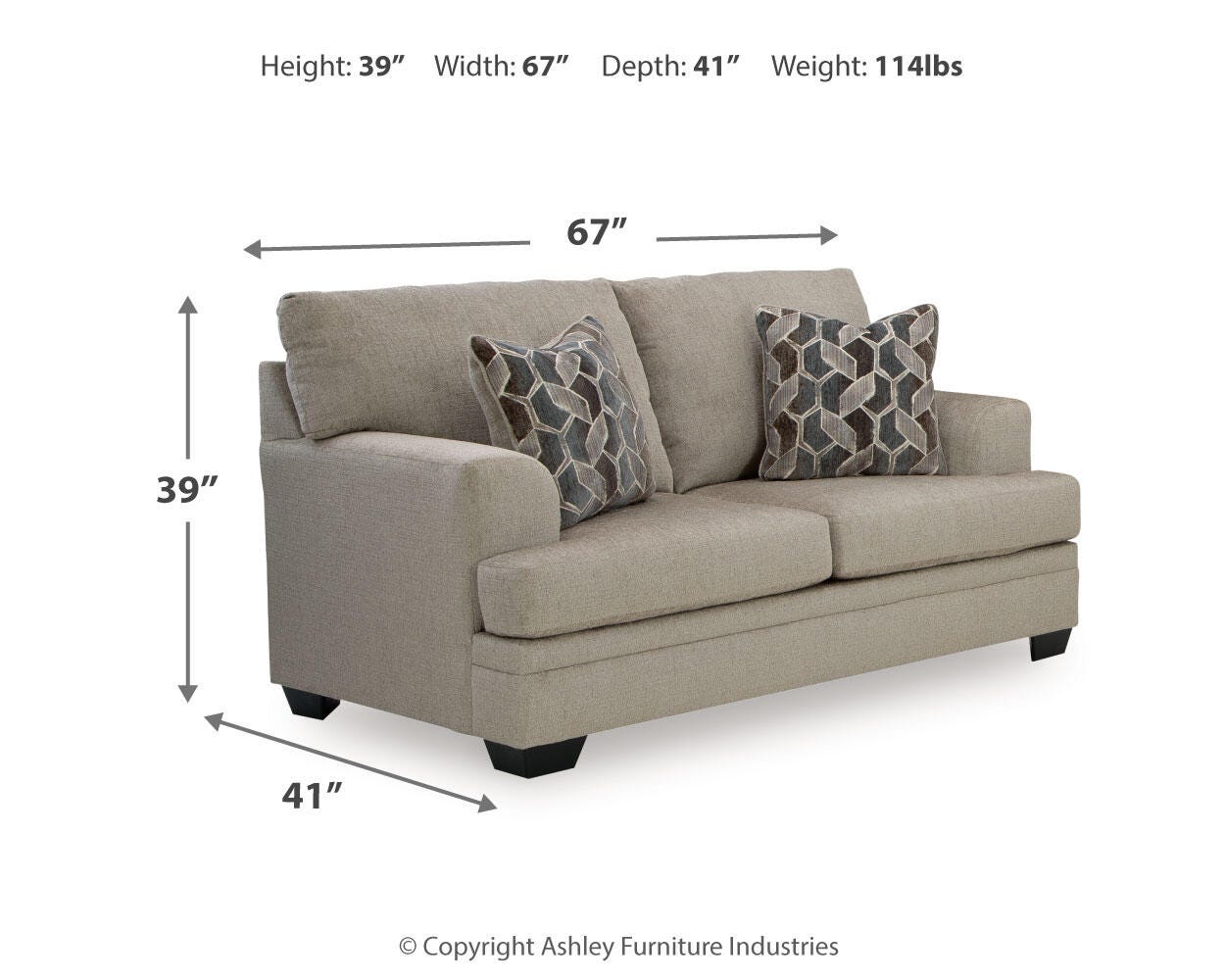 Stonemeade Sofa, Loveseat, Chair and Ottoman