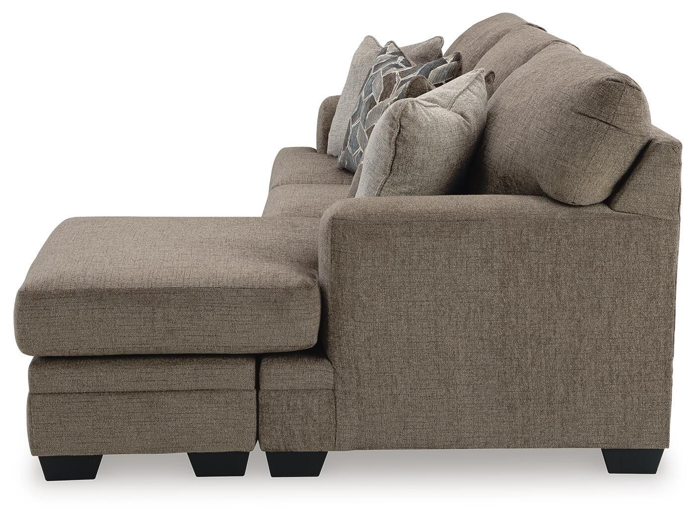 Stonemeade Sofa Chaise, Chair, and Ottoman