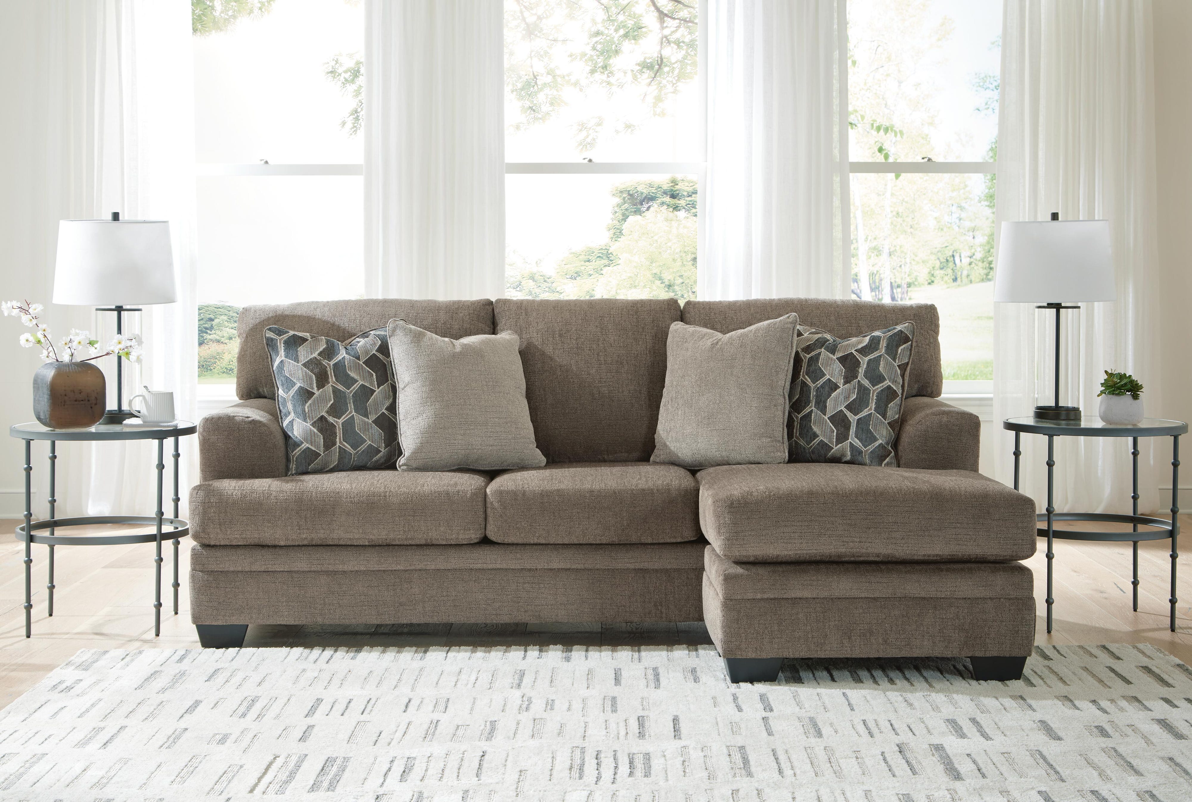 Stonemeade Sofa Chaise and Recliner