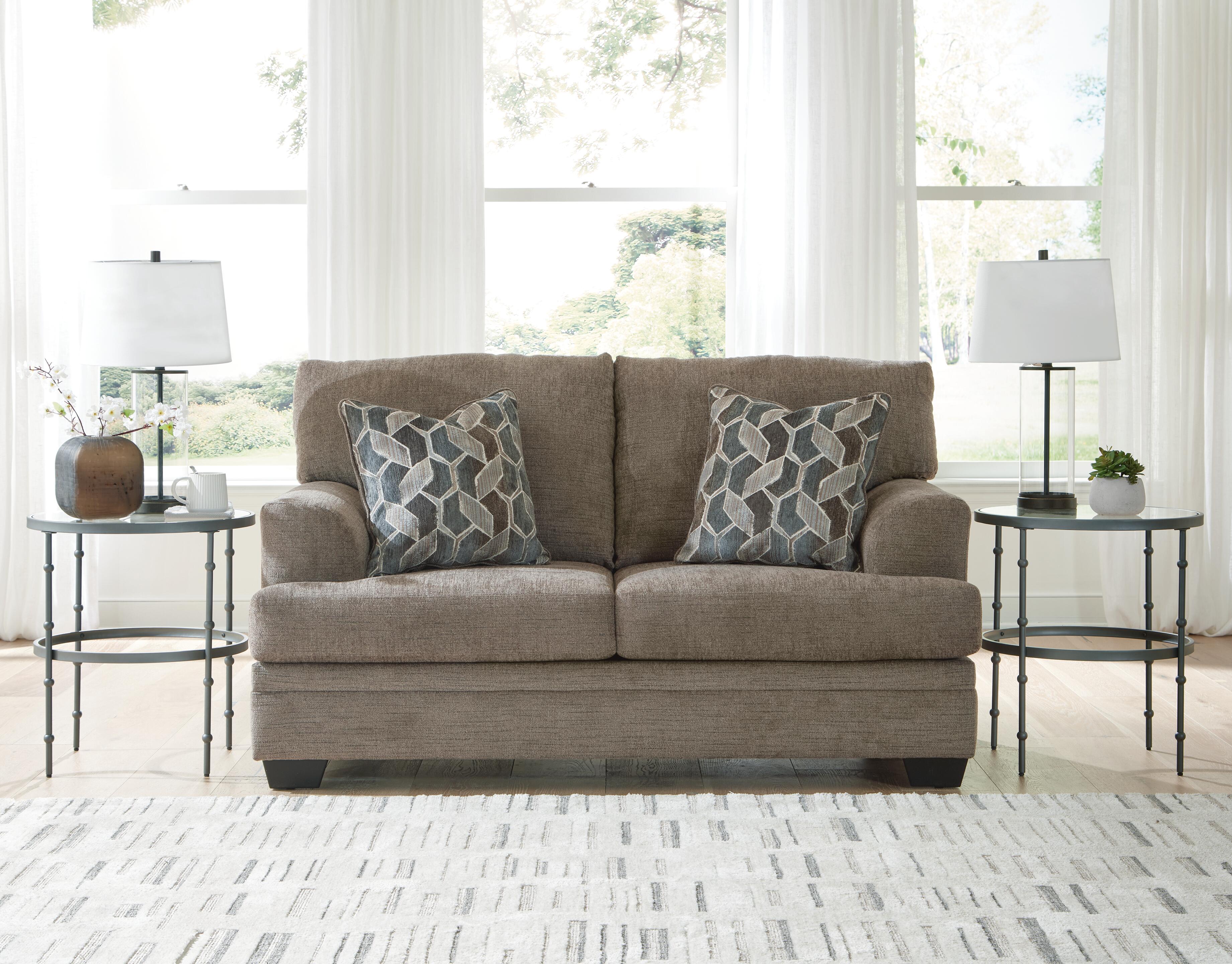 Stonemeade Sofa Chaise and Loveseat