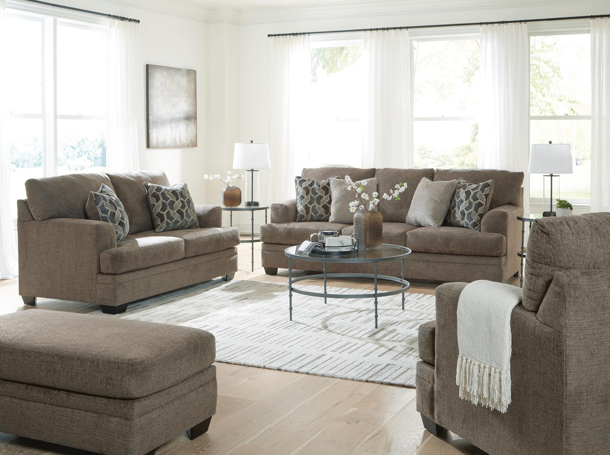 Birchwell Sofa, Loveseat, Oversized Chair and Ottoman