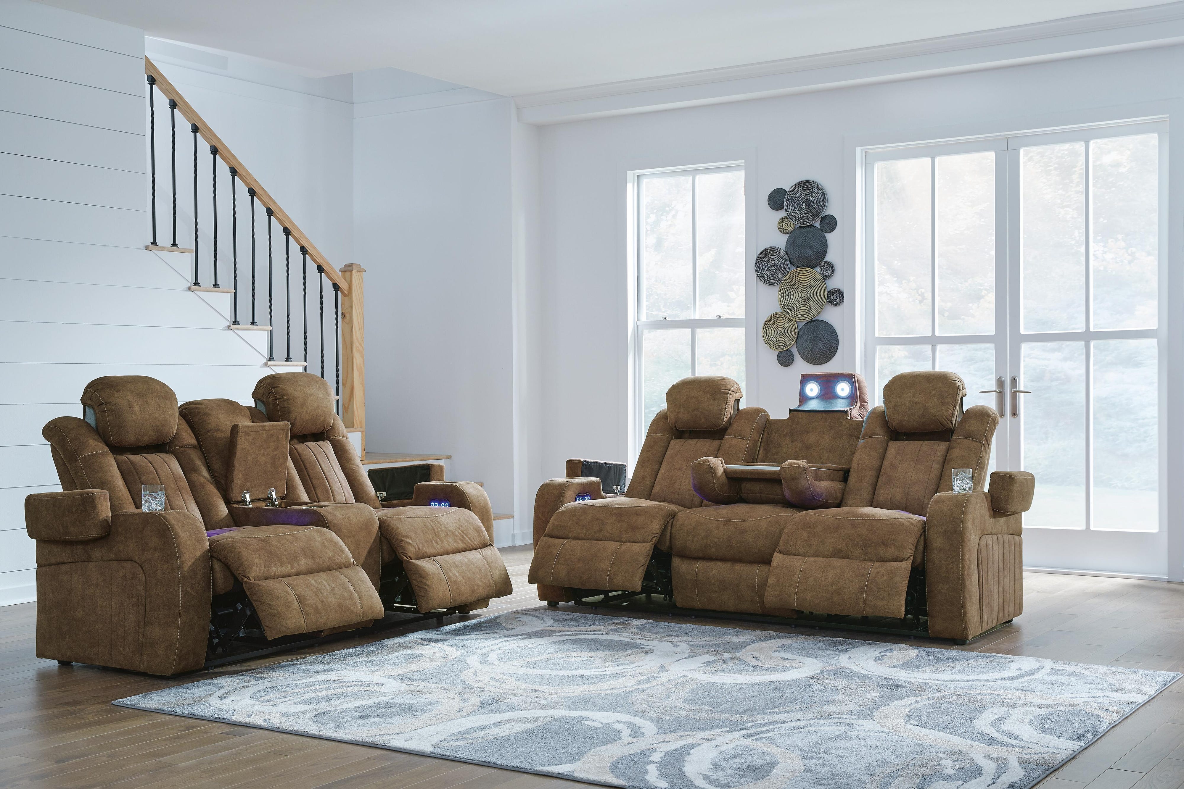 Wolfridge Sofa, Loveseat Power and Recliner