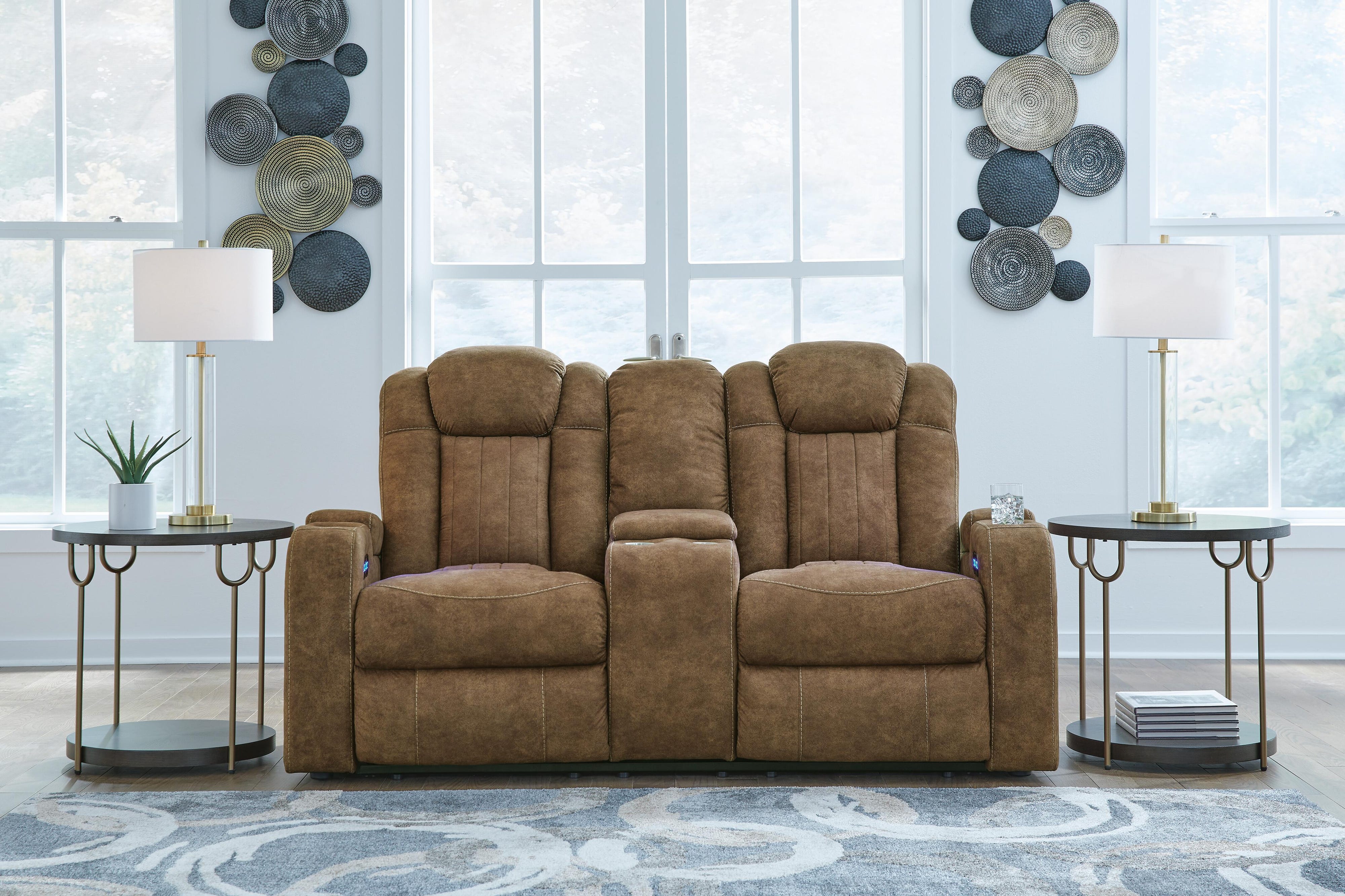 Wolfridge Sofa, Loveseat Power and Recliner