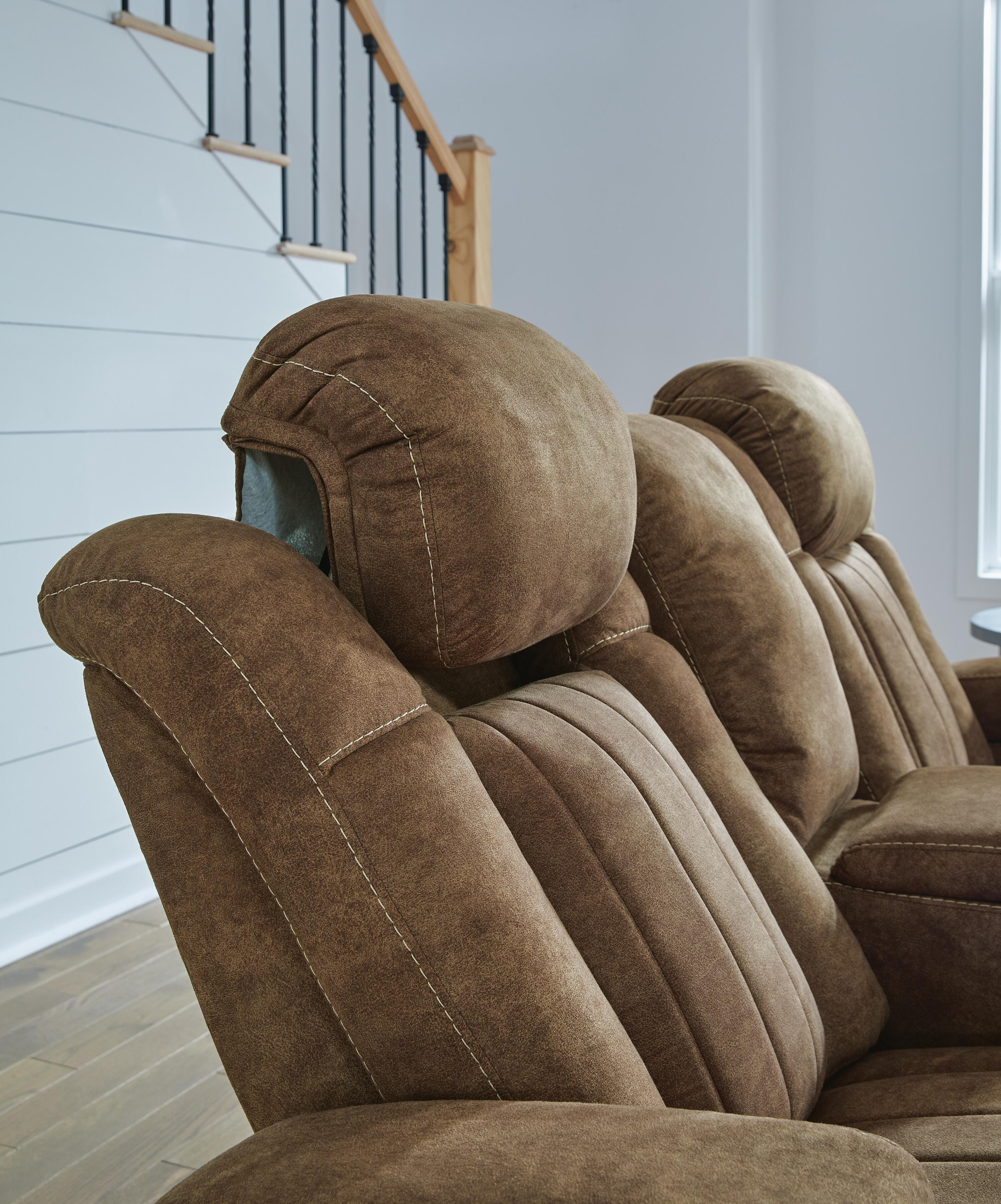 Wolfridge Dual Power Reclining Sofa and Loveseat
