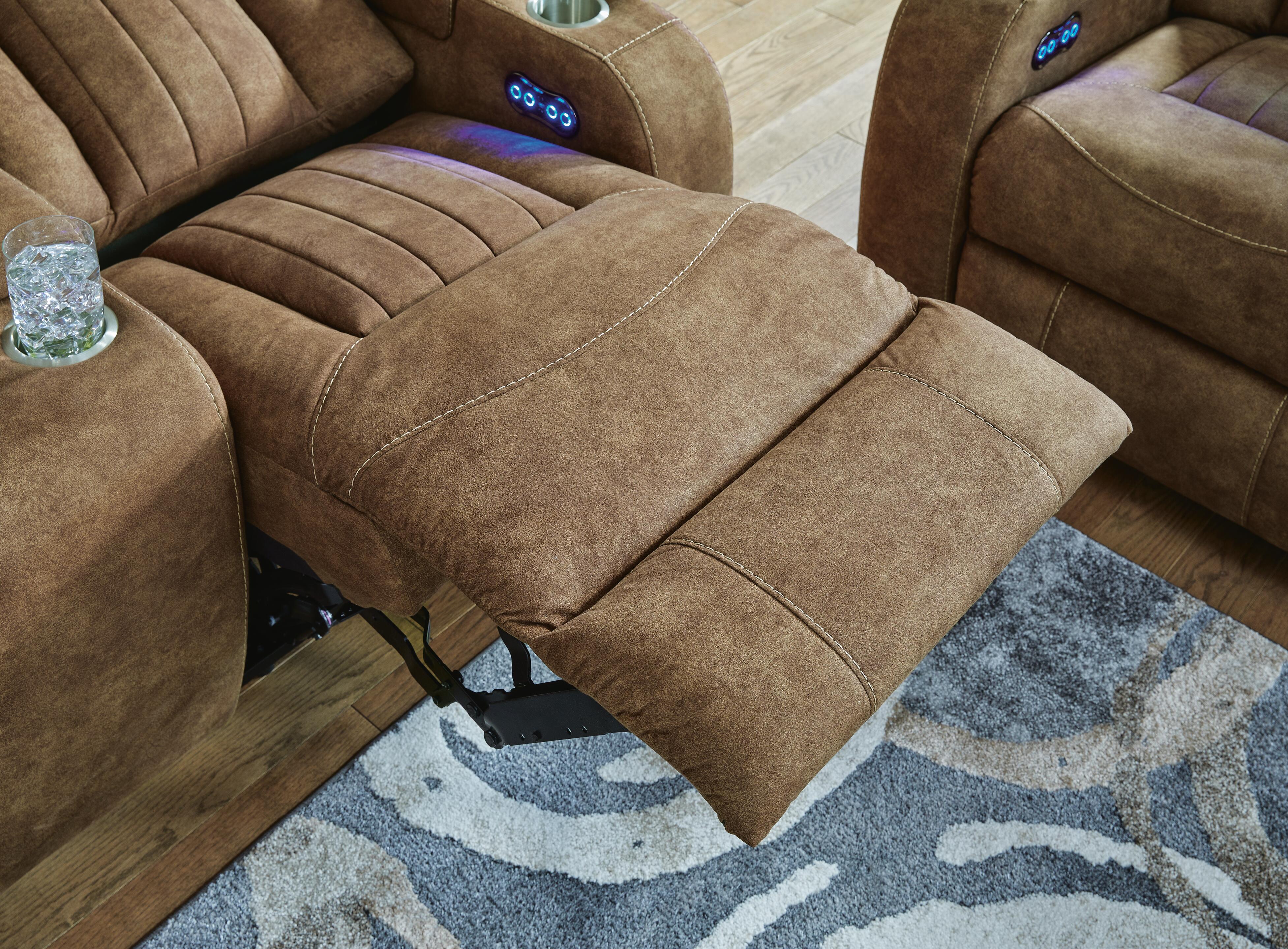 Wolfridge Dual Power Reclining Sofa and Loveseat