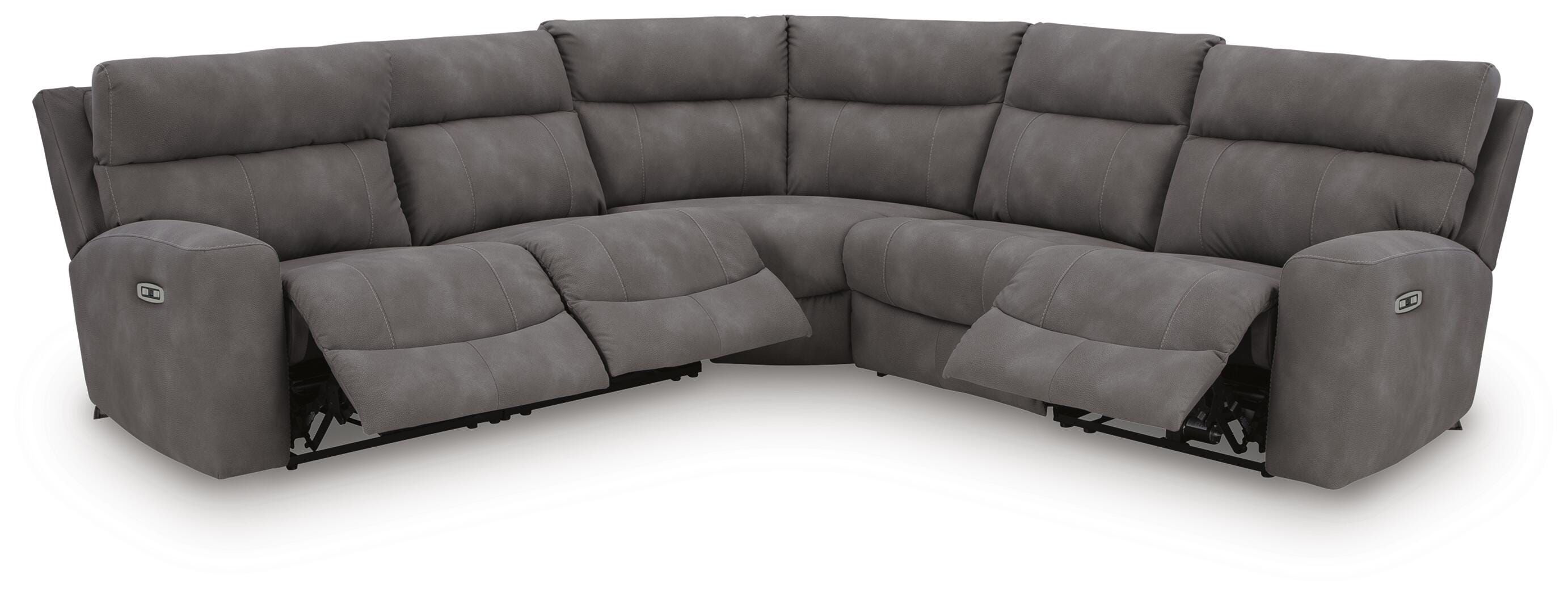 Next-Gen Durapella 5-Piece Power Reclining Sectional