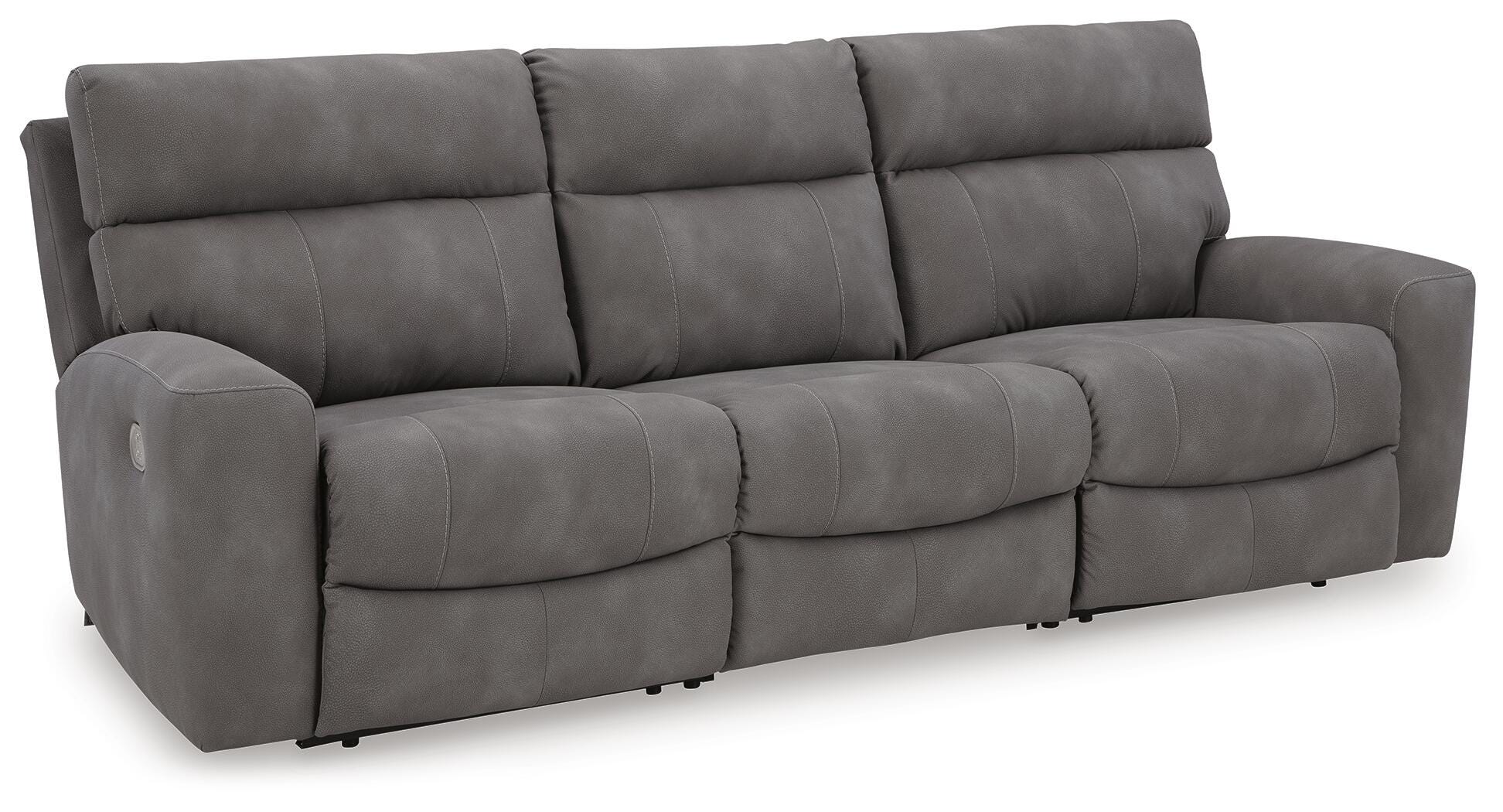 Next-Gen DuraPella Performance Fabric Dual Power Reclining Sofa and Loveseat