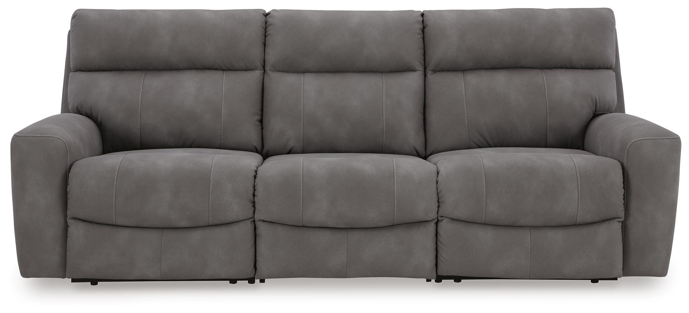 Next-Gen DuraPella Performance Fabric Dual Power Reclining Sofa and Loveseat