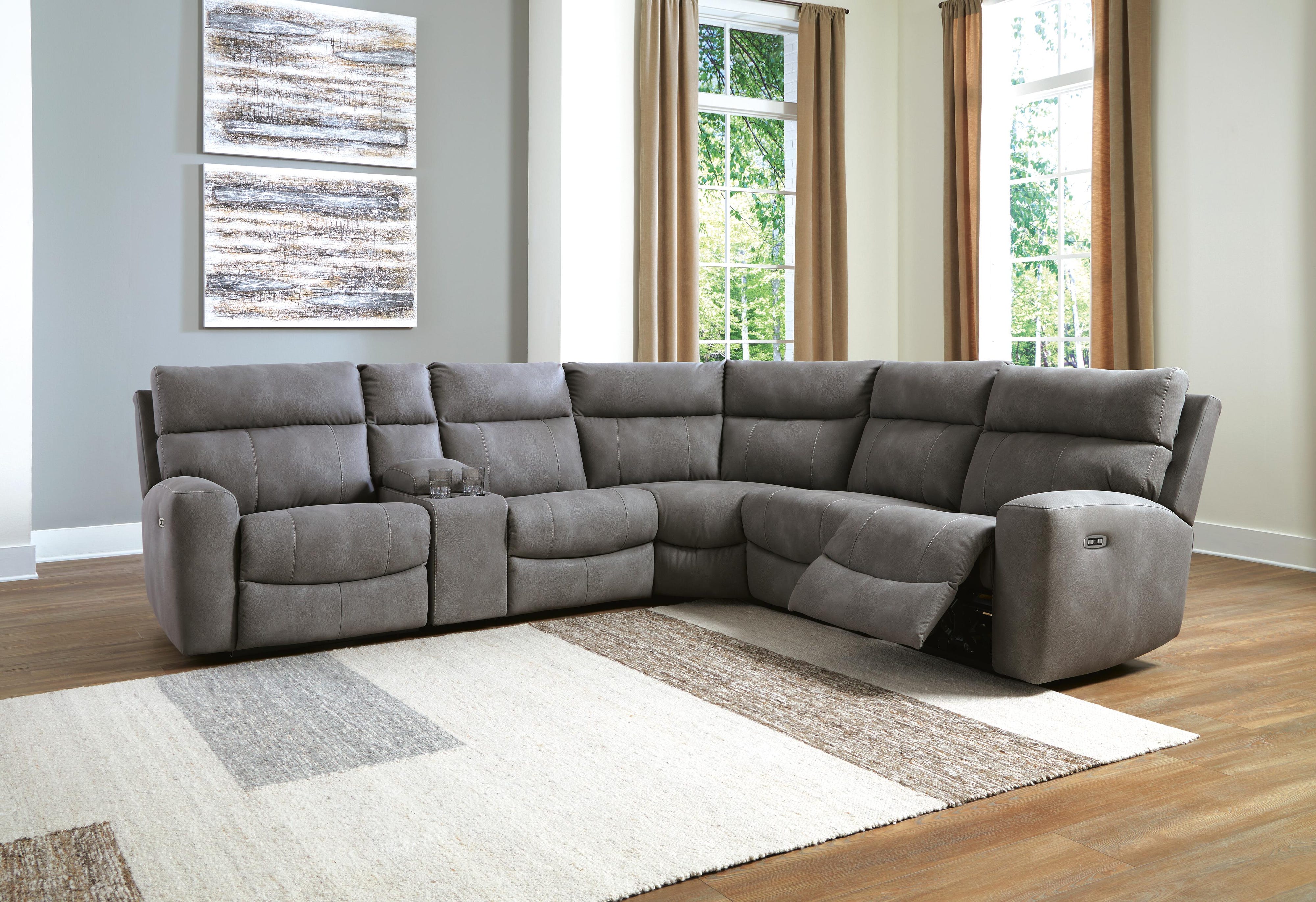 Next-Gen Durapella 6-Piece Power Reclining Sectional