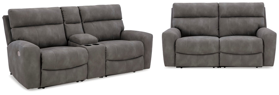 Next-Gen DuraPella Performance Fabric Dual Power Reclining Loveseat Set