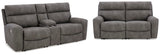 Next-Gen DuraPella Performance Fabric Dual Power Reclining Loveseat Set