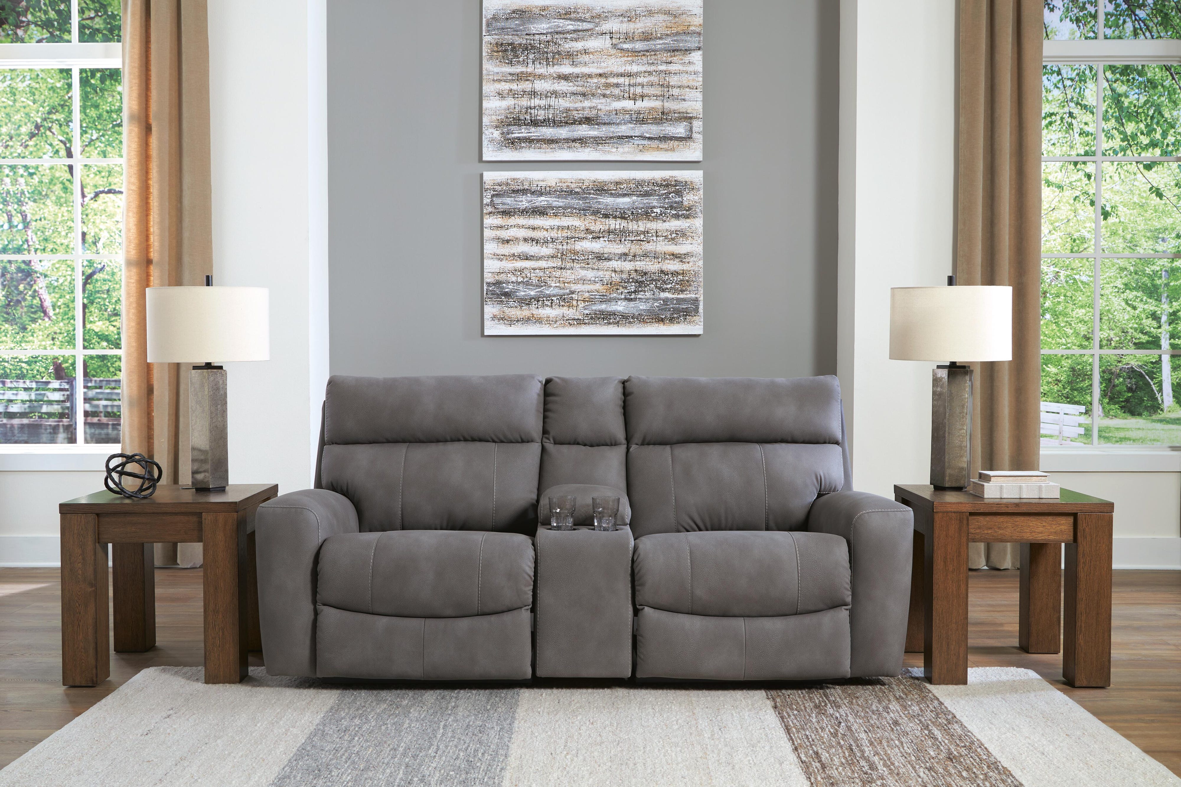 Next-Gen DuraPella Performance Fabric Dual Power Reclining Loveseat Set