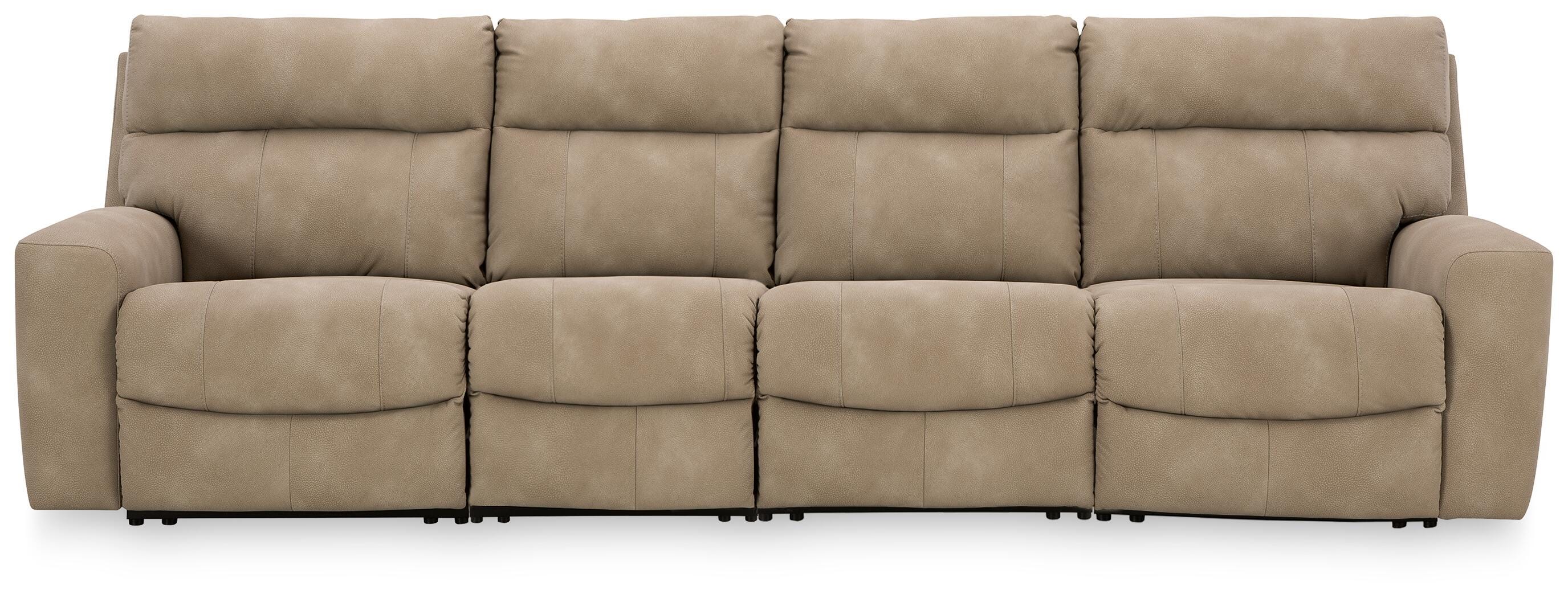 Next-Gen Durapella 4-Piece Power Reclining Sectional