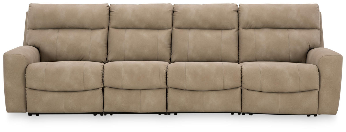 Next-Gen Durapella 4-Piece Power Reclining Sectional