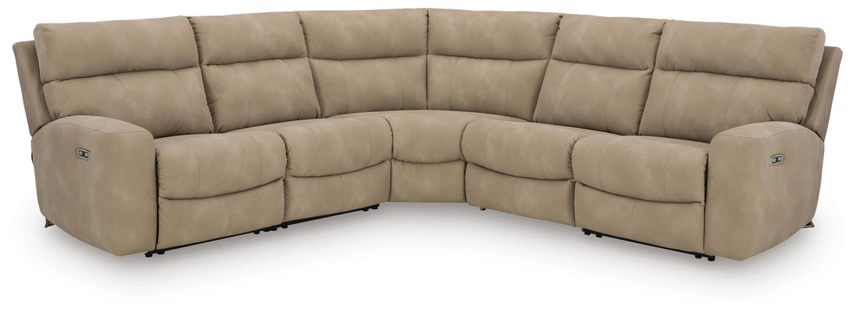 Next-Gen Durapella 5-Piece Power Reclining Sectional