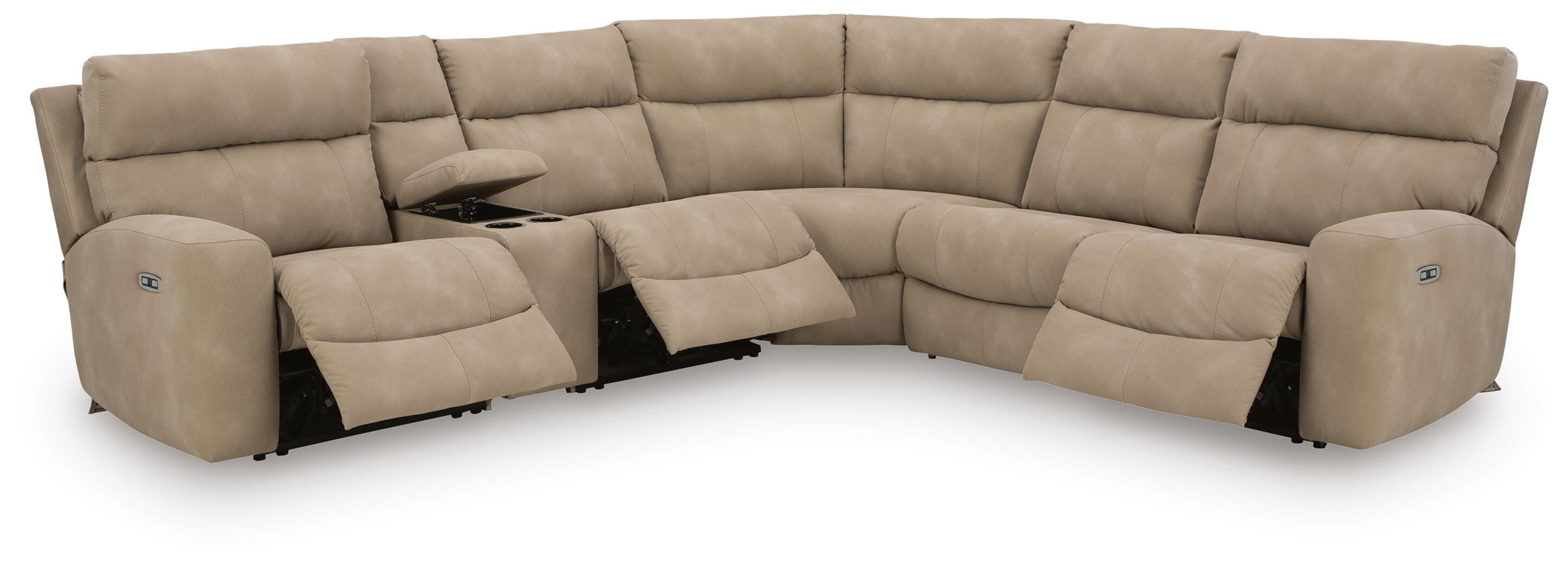 Next-Gen Durapella 6-Piece Power Reclining Sectional