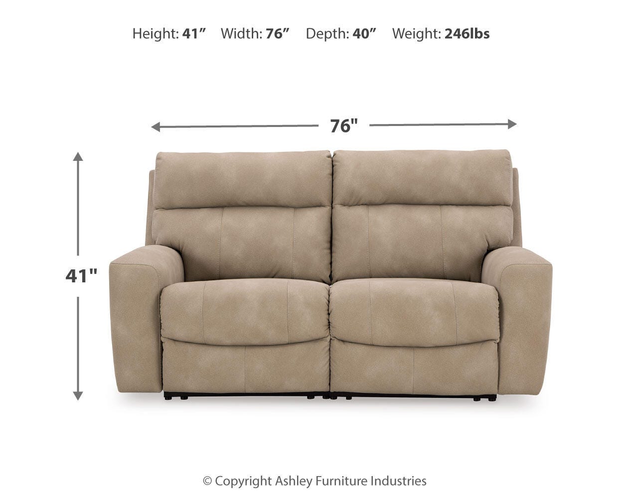 Next-Gen DuraPella Performance Fabric Dual Power Reclining Loveseat Set