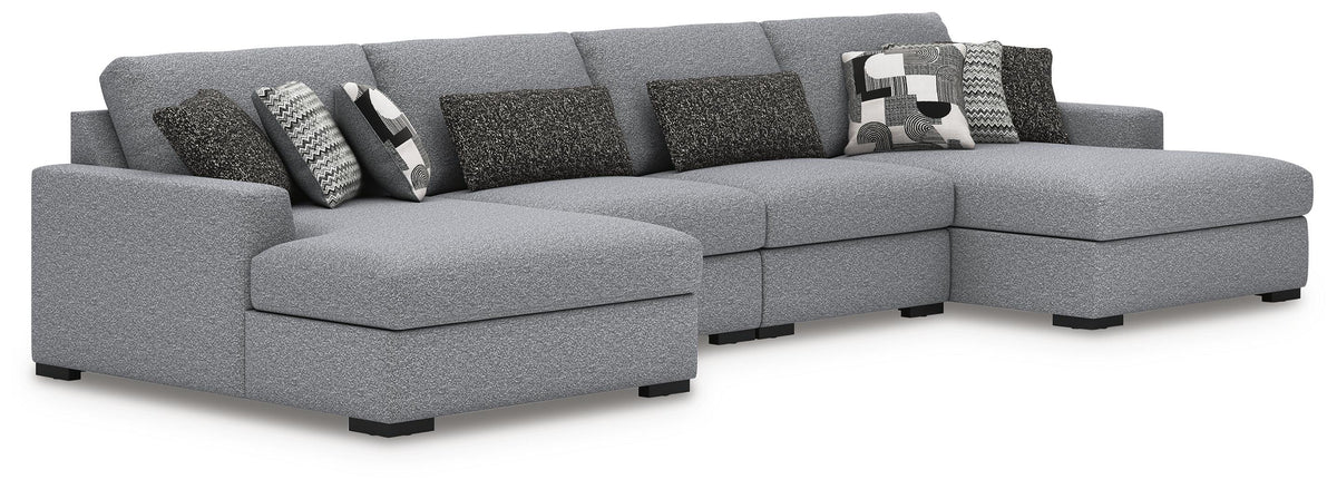 Bealton 4-Piece Sectional with Double Chaise