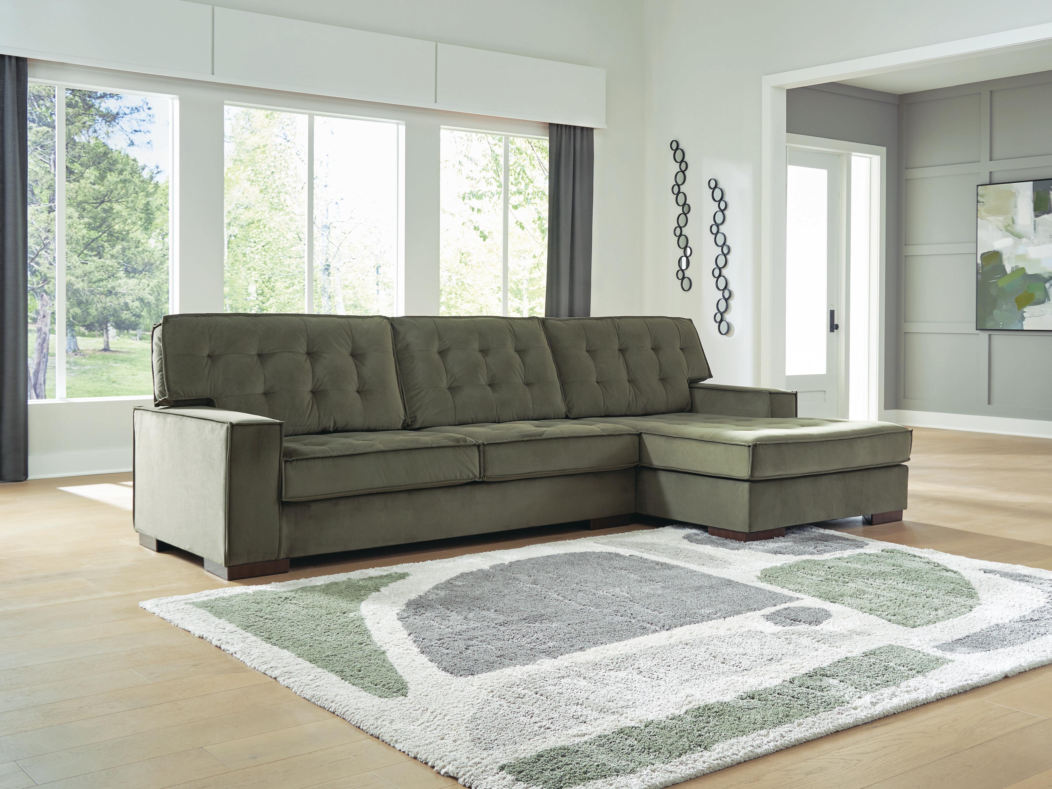 Caspian-Town 2-Piece Sectional with Chaise