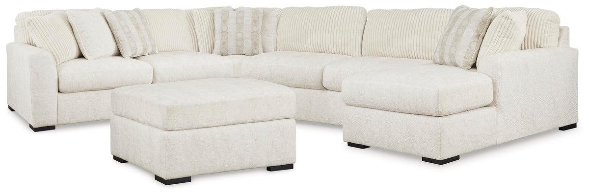 Chessington 4-Piece Sectional with Ottoman