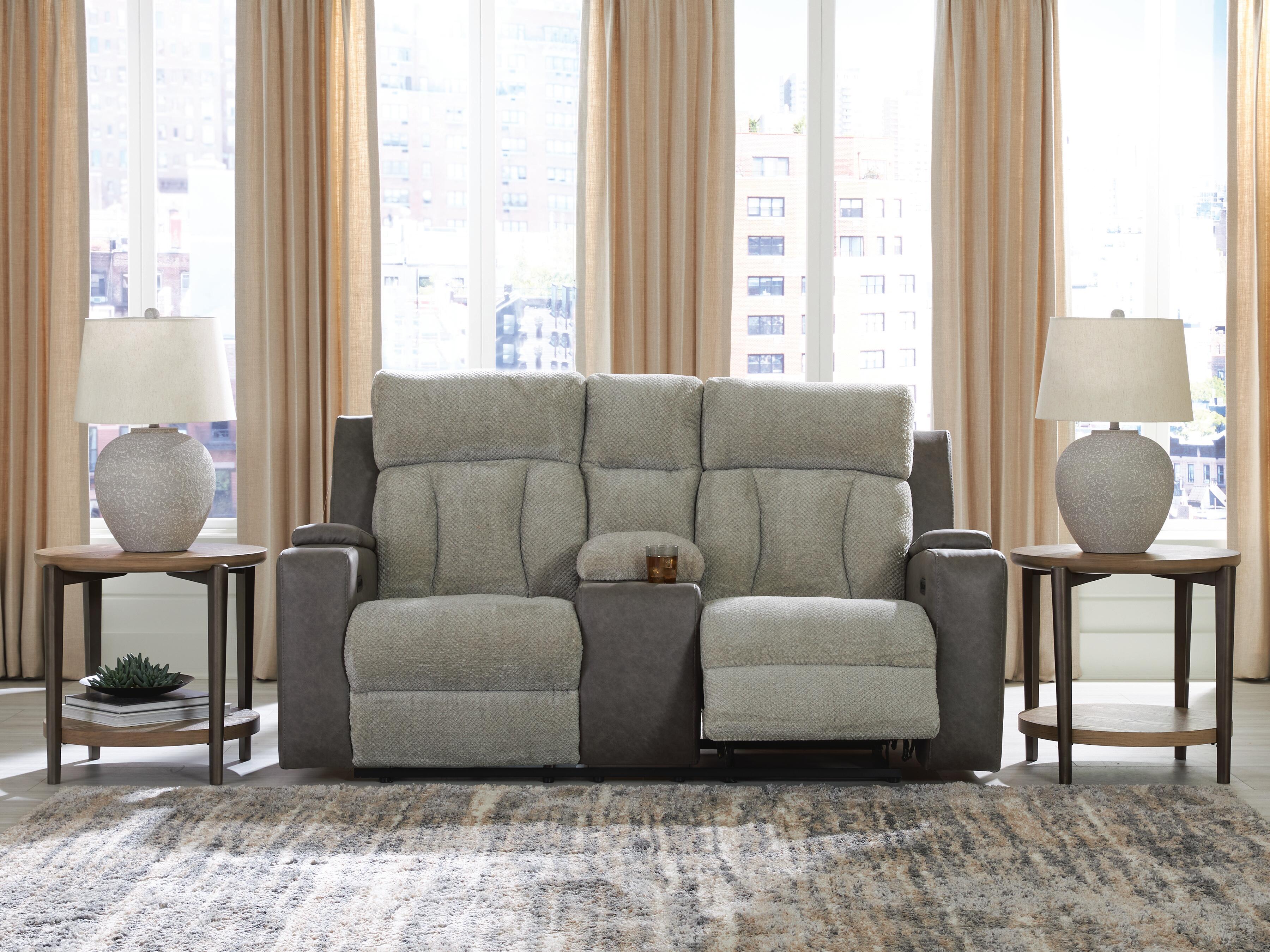 Branthorpe Power Reclining Loveseat with Console