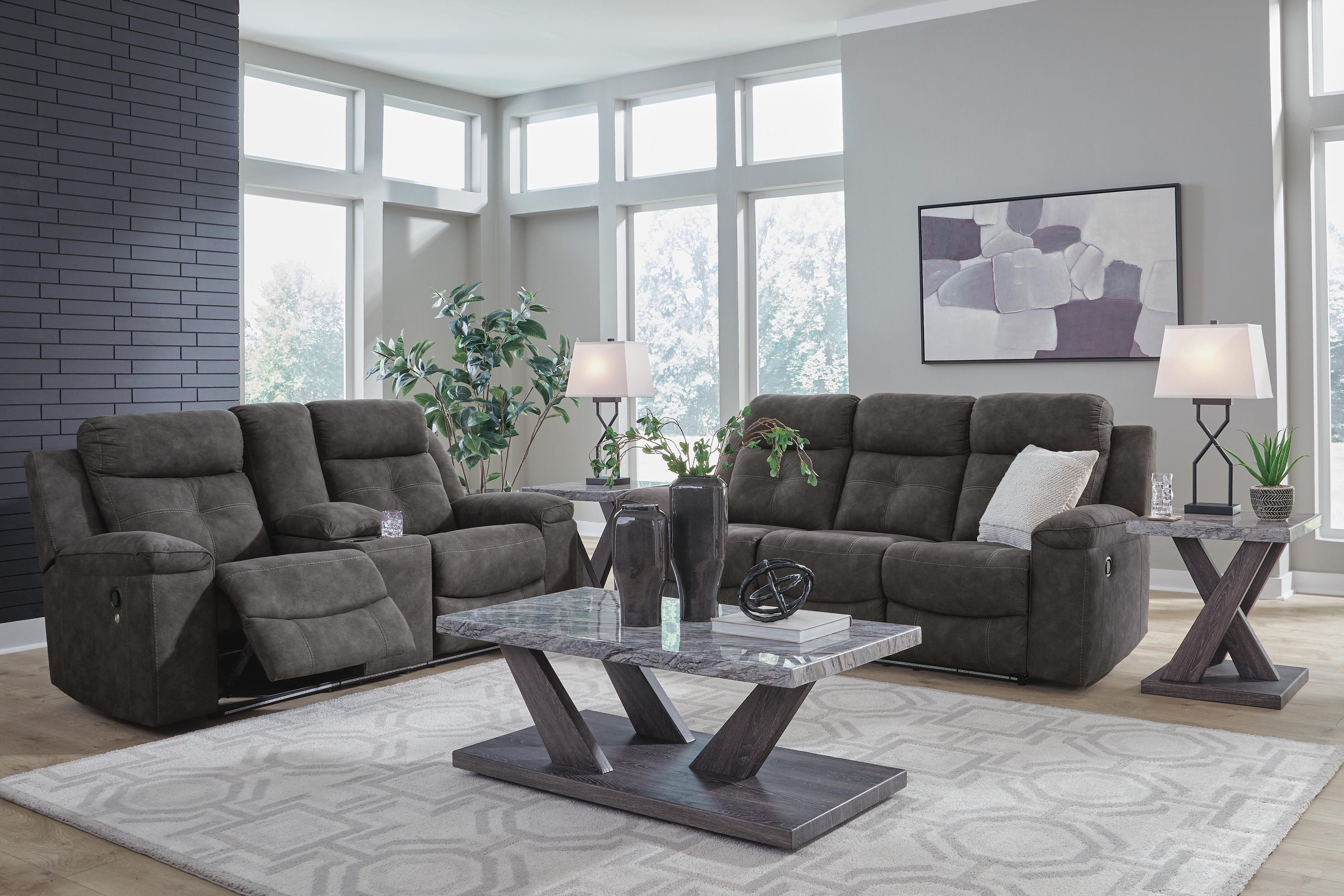 Brysonview Reclining Sofa and Loveseat