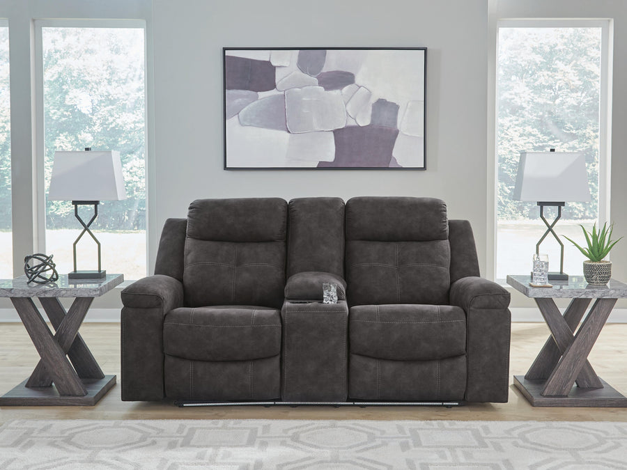 Brysonview Reclining Loveseat with Console