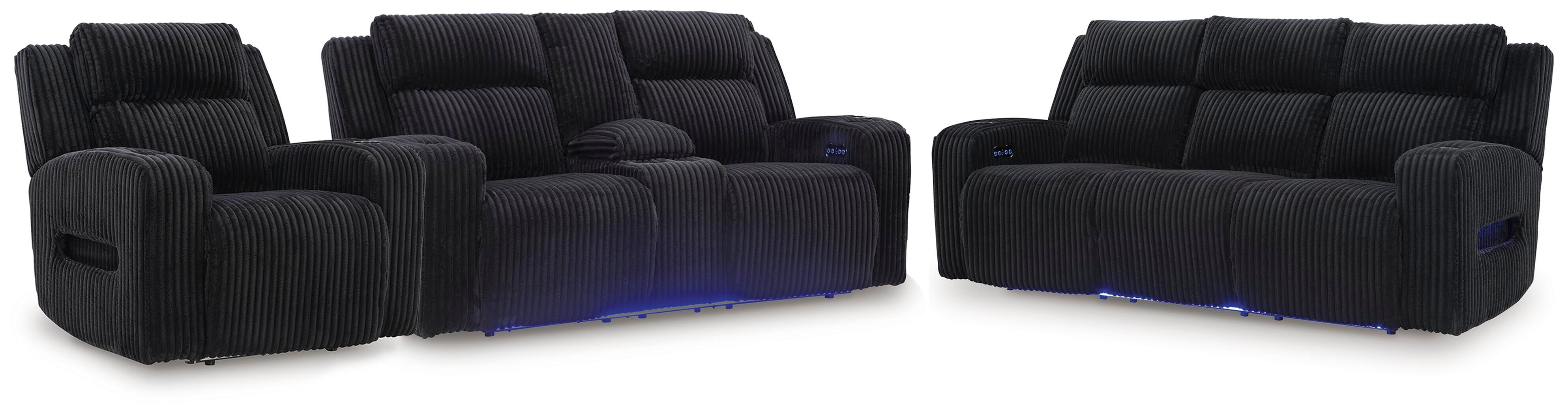 Forest Lake Sofa, Loveseat and Recliner