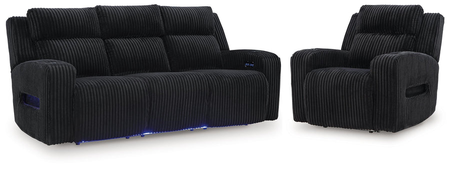 Belvarrow Power Reclining Sofa and Power Recliner