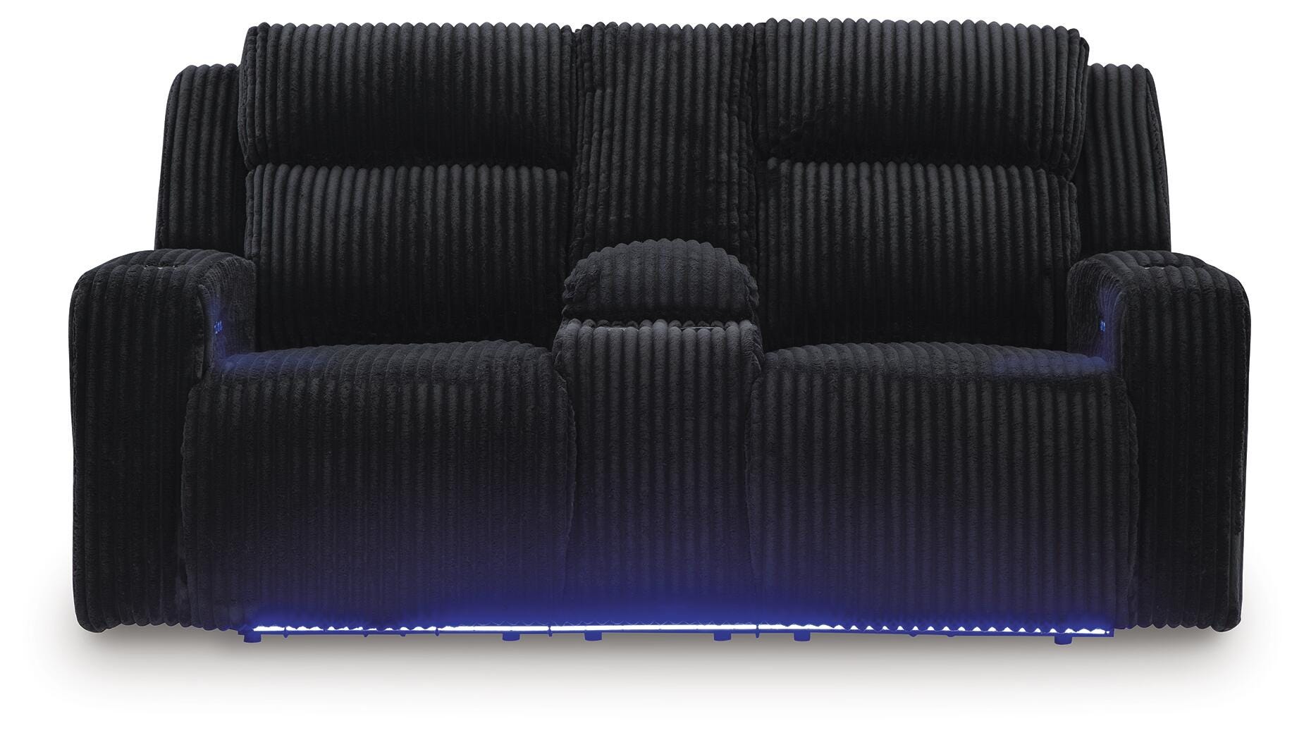 Belvarrow Power Reclining Loveseat with Console