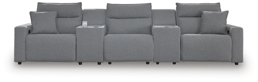 Modmax II 5-Piece Reclining Sectional with Consoles