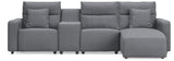 Modmax II 4-Piece Reclining Sectional with Chaise and Console