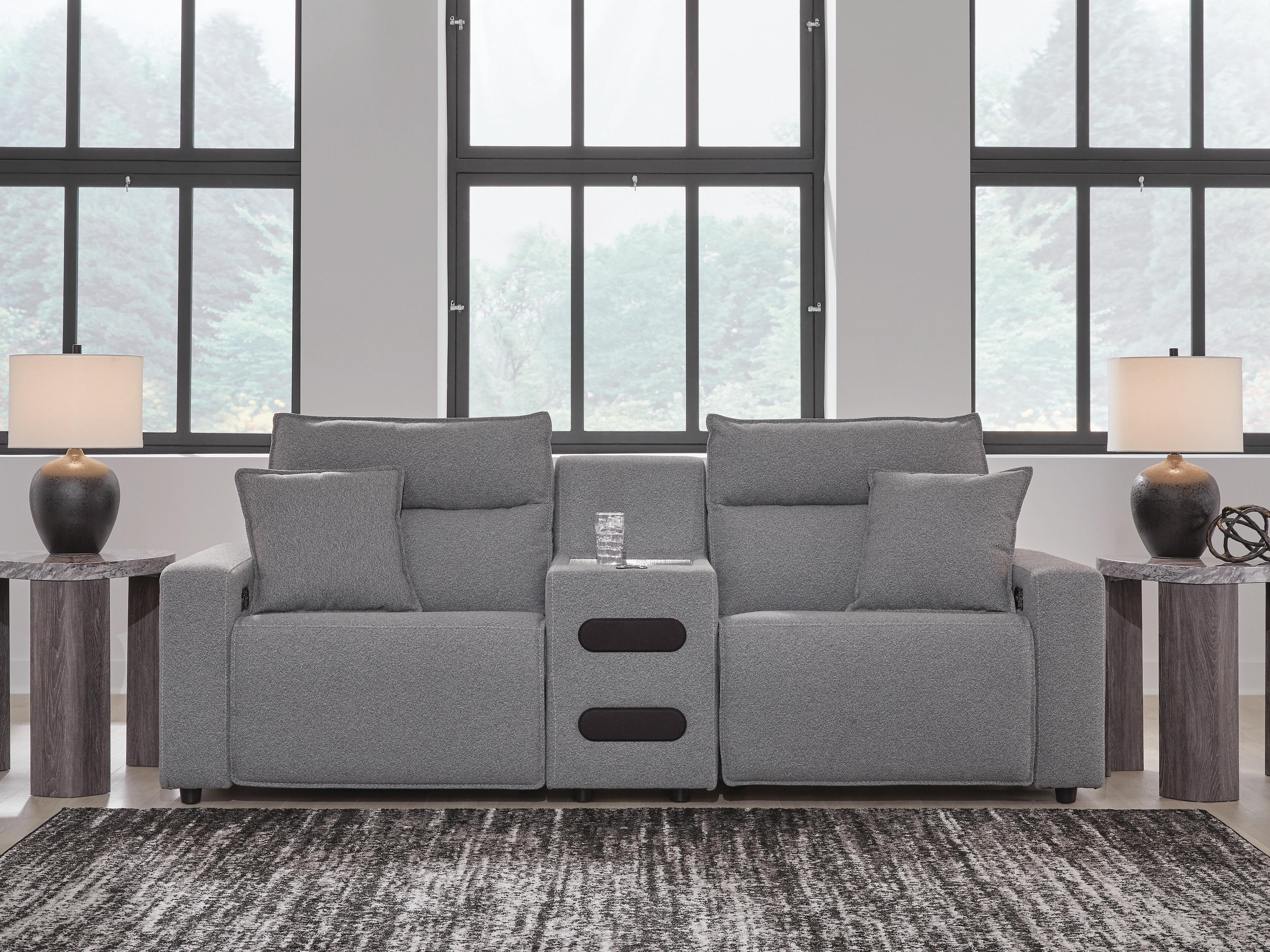 Modmax II 3-Piece Power Reclining Sectional with Audio Console