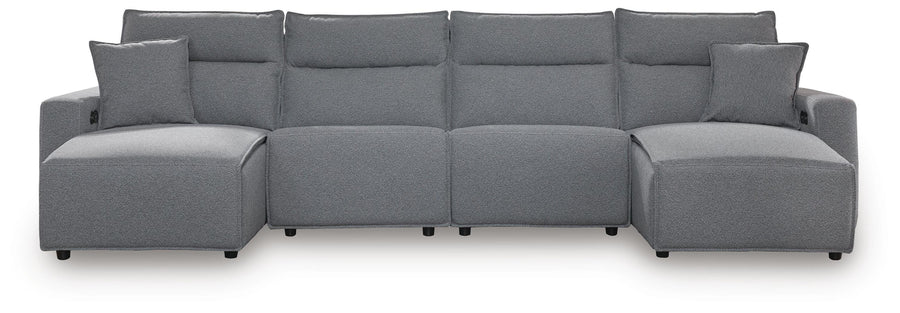 Modmax II 4-Piece Power Reclining Sectional with Chaise