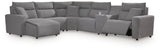 Modmax II 6-Piece Power Reclining Sectional with Chaise and Console