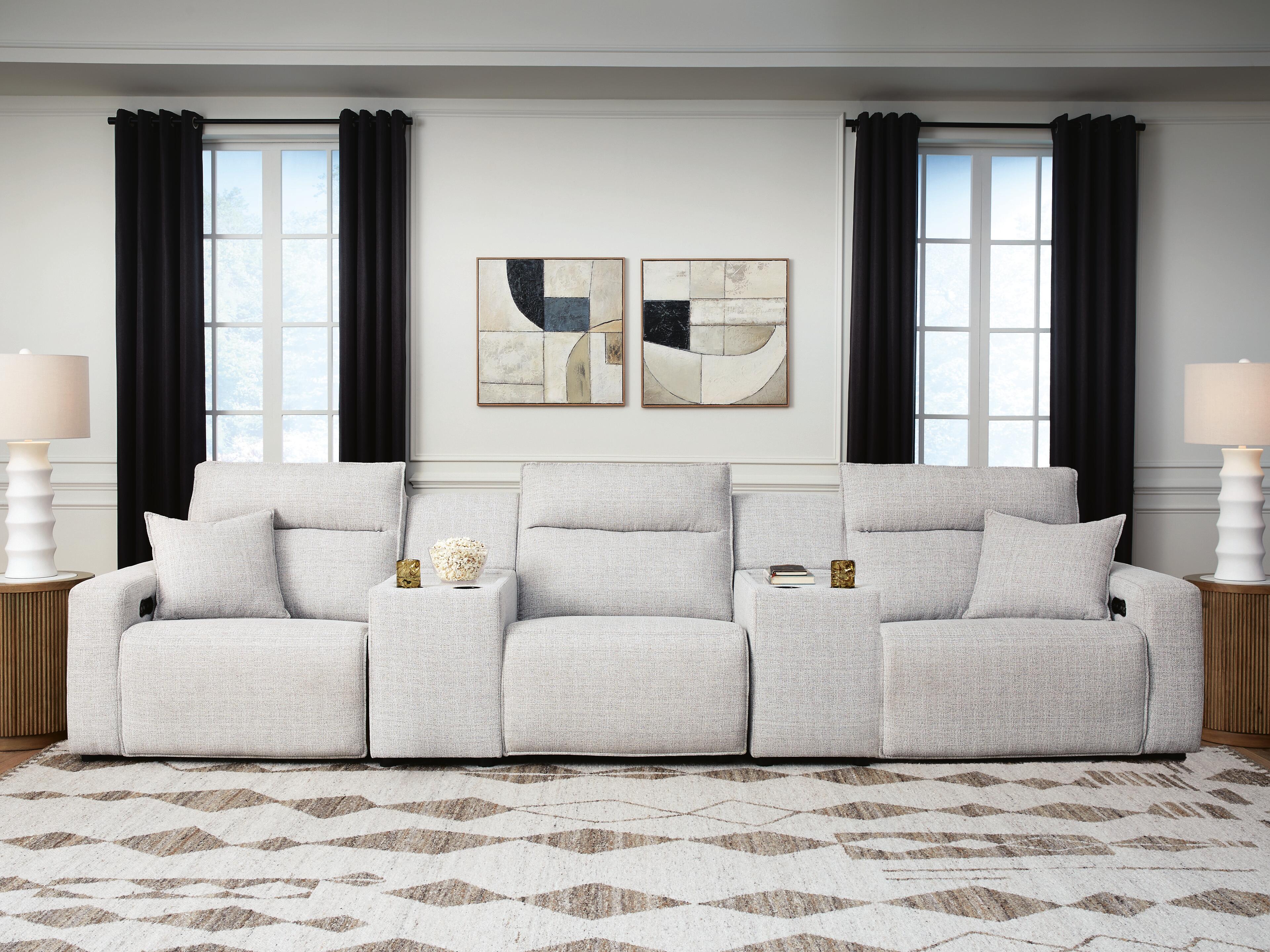 Modmax II 5-Piece Power Reclining Sectional with Consoles