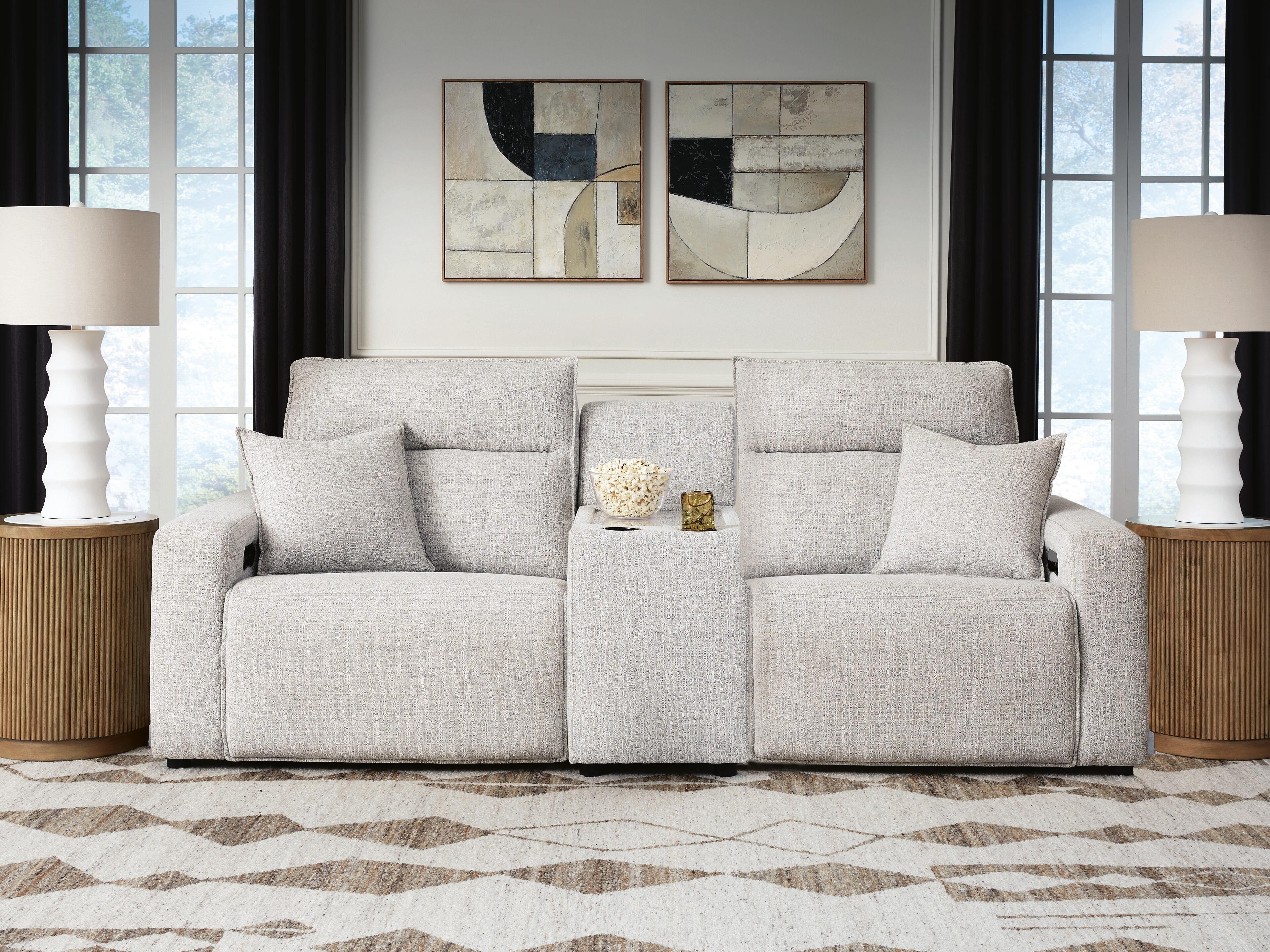 Modmax II 3-Piece Power Reclining Sectional with Console