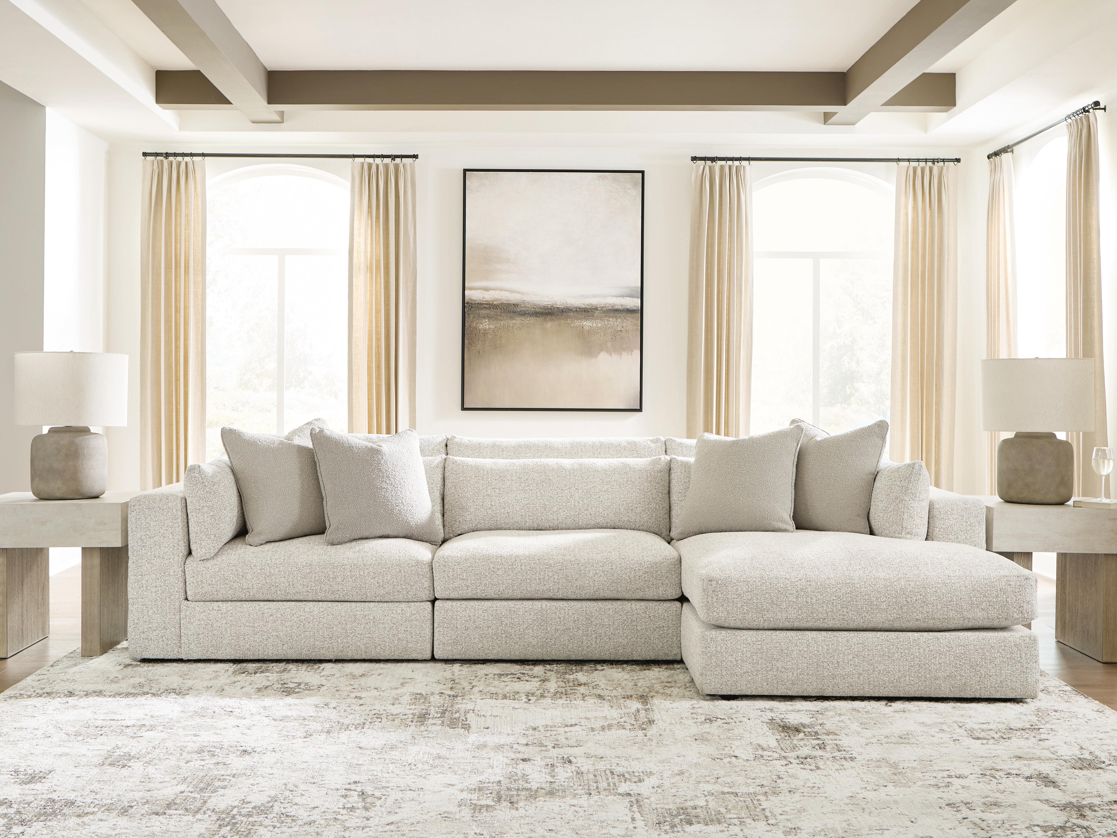 Ashbourne Estate 3-Piece Sectional with Chaise