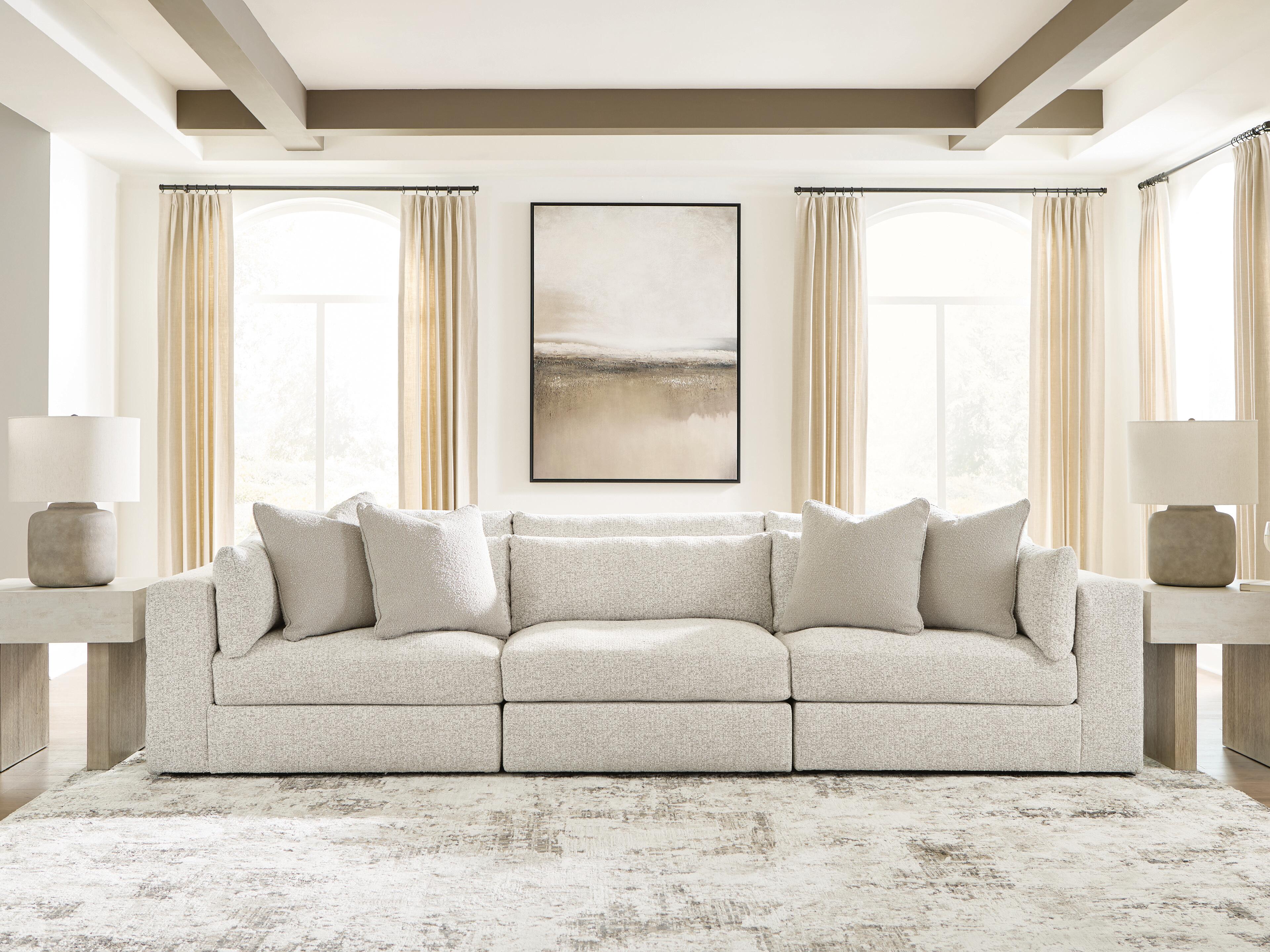 Ashbourne Estate 3-Piece Sectional Sofa
