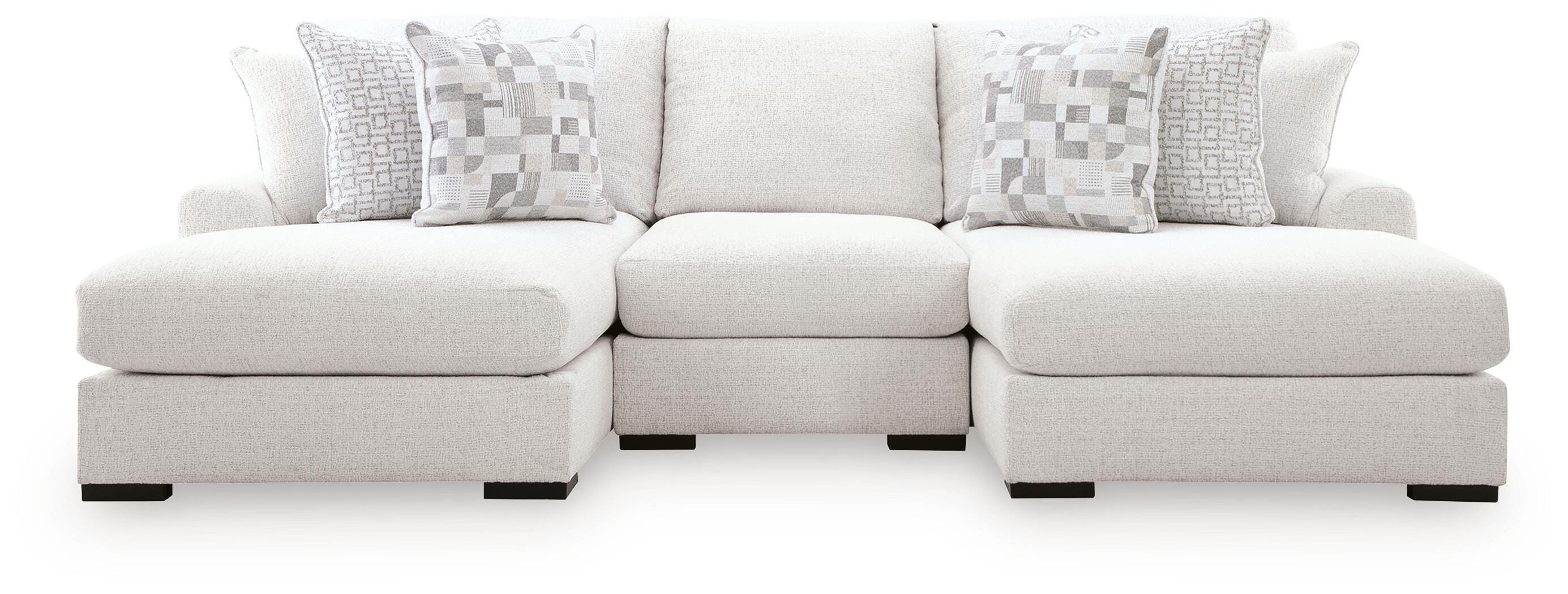 Misty-Lakes 3-Piece Double Chaise Sectional