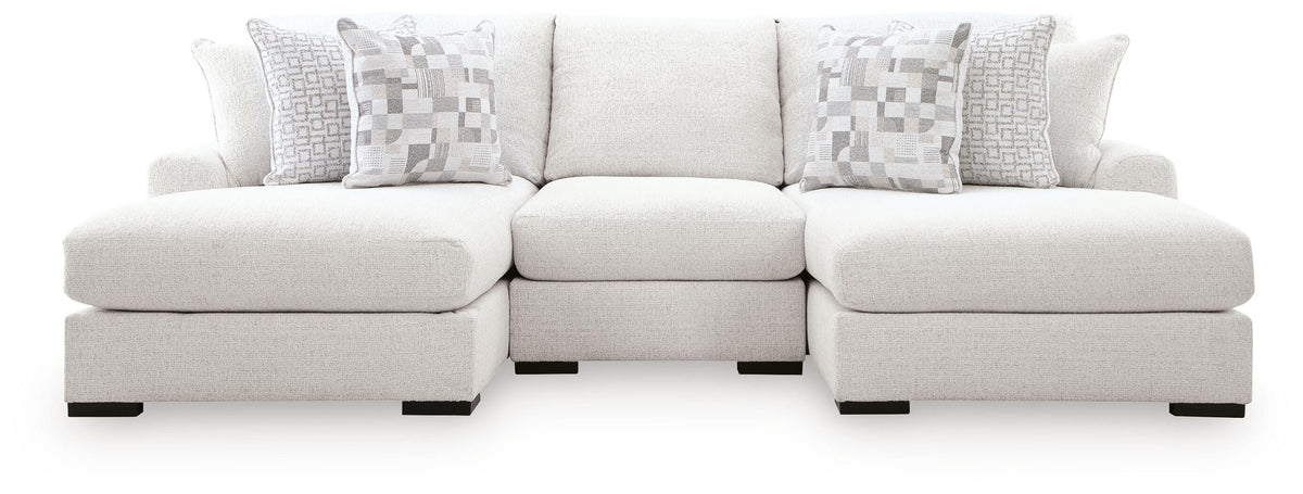 Misty-Lakes 3-Piece Double Chaise Sectional